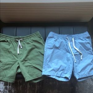 J Crew Drawstring shorts- size medium